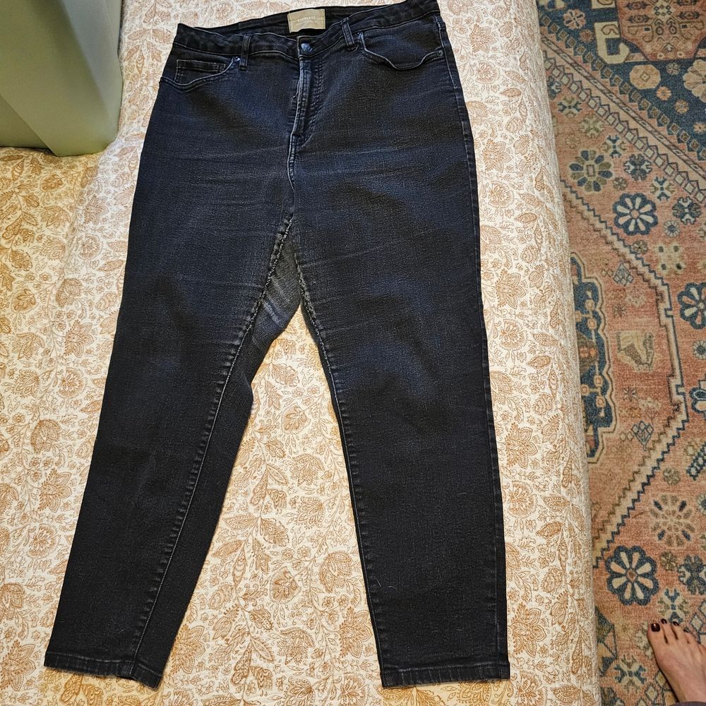 Everlane Dark Wash Skinny Jeans